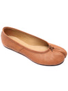 Tabi Leather Flat Brown - MAISON MARGIELA - BALAAN 4