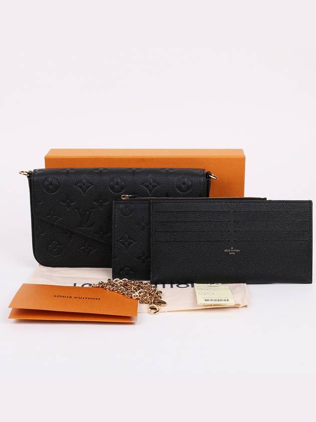 Black Empreinte Pochette Felicie M64064 - LOUIS VUITTON - BALAAN 10