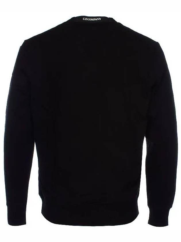 Diagonal Raised Fleece Sweatshirt Black - CP COMPANY - BALAAN 7