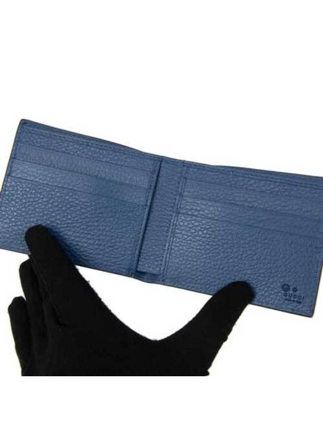 GG Interlocking Two Tone Half Wallet Black - GUCCI - BALAAN 6