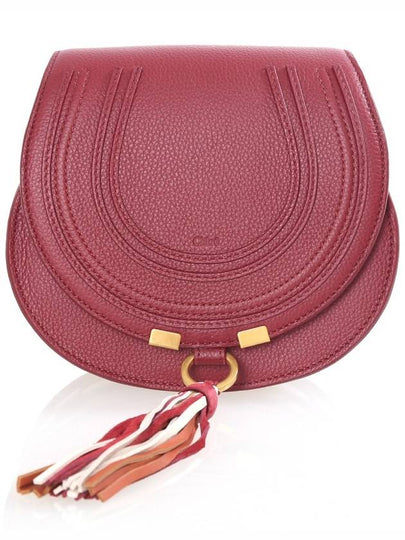 Marcie Small Saddle Cross Bag Dark Ruby - CHLOE - BALAAN 2