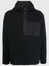 Snap Pocket Hooded Anorak Black - TEN C - BALAAN 2