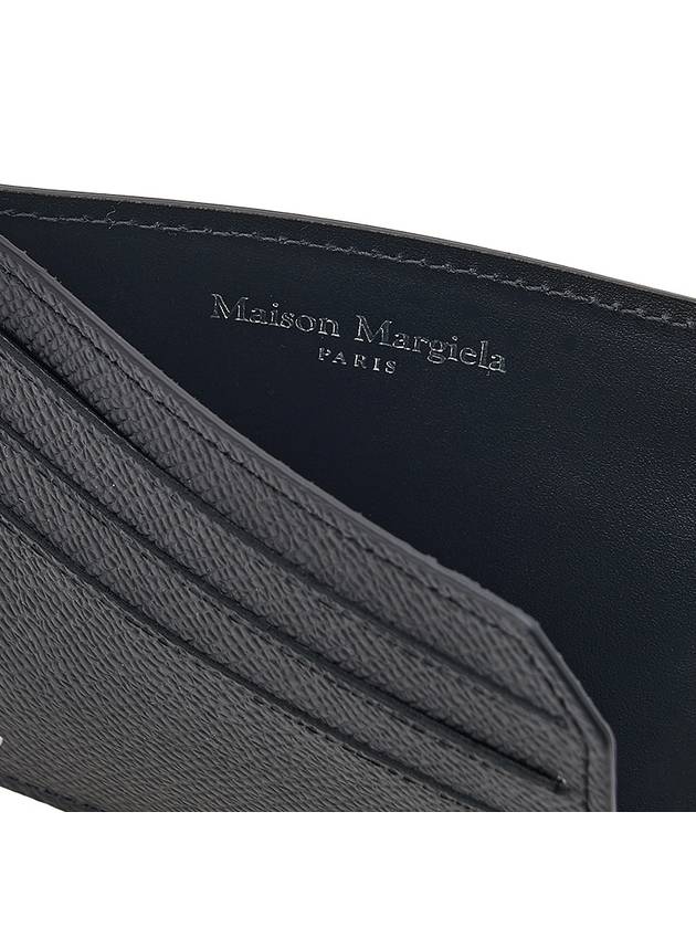 Stitch Small Card Wallet Black - MAISON MARGIELA - BALAAN 10