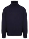 Shetland Wool Turtleneck Black - PRADA - BALAAN 2