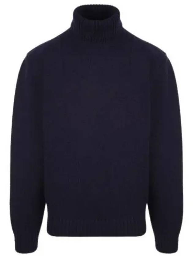 Shetland Wool Turtleneck Black - PRADA - BALAAN 2