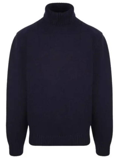 Shetland Wool Turtleneck Black - PRADA - BALAAN 2