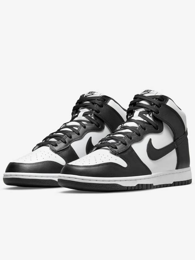 Dunk Retro High Top Sneakers Black - NIKE - BALAAN 6