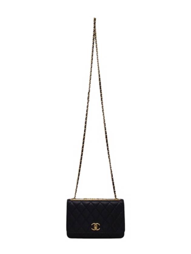 A80982 Trendy CC WOC Black Lambskin Cross Bag - CHANEL - BALAAN 5