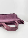 Purple suede tote bag2VCHB22463 - CHANEL - BALAAN 4