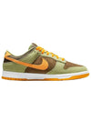 Dunk SE Low Top Sneakers Dusty Olive - NIKE - BALAAN 1