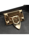 Black Calfskin Gold Plated Small Rockstud Shopper 2WAY JW2B0037BOL - VALENTINO - BALAAN 5