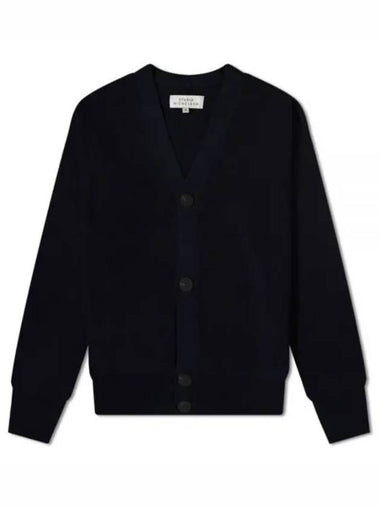 7GG KNIT CARDIGAN DARKEST NAVY 953 - STUDIO NICHOLSON - BALAAN 1