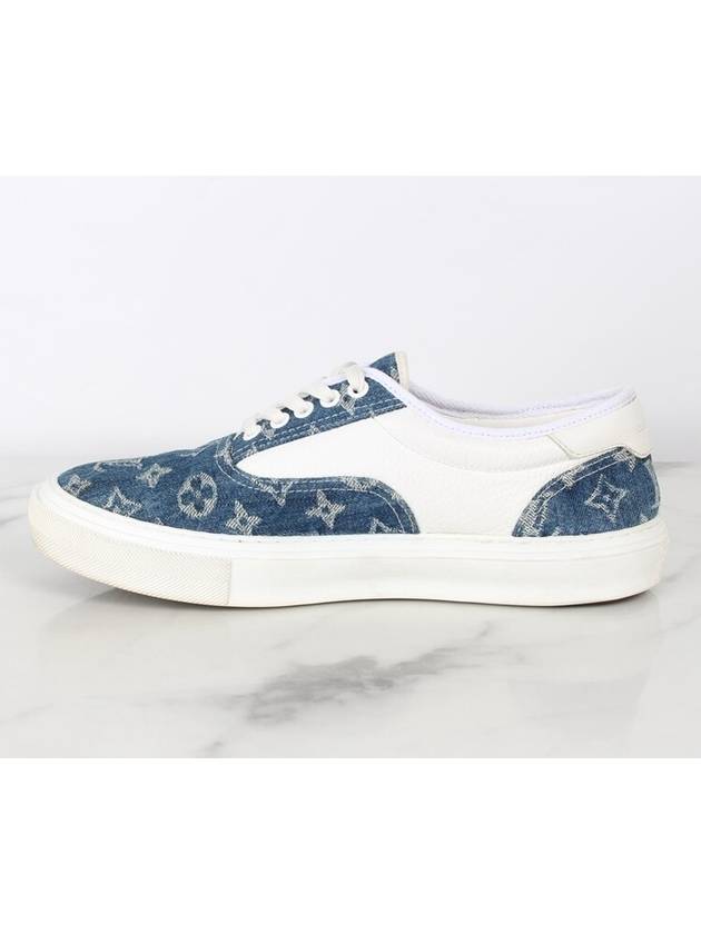 monogram denim sneakers 7 260 - LOUIS VUITTON - BALAAN 6