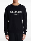 Long Sleeve T Shirt DH1JQ005BB65 EAB Black - BALMAIN - BALAAN 3