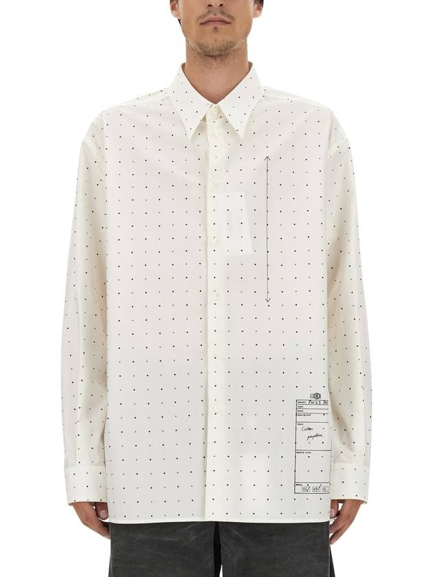 MM6 Long Sleeve Shirt S52DT0022 S78157001S WHITE - MAISON MARGIELA - BALAAN 2