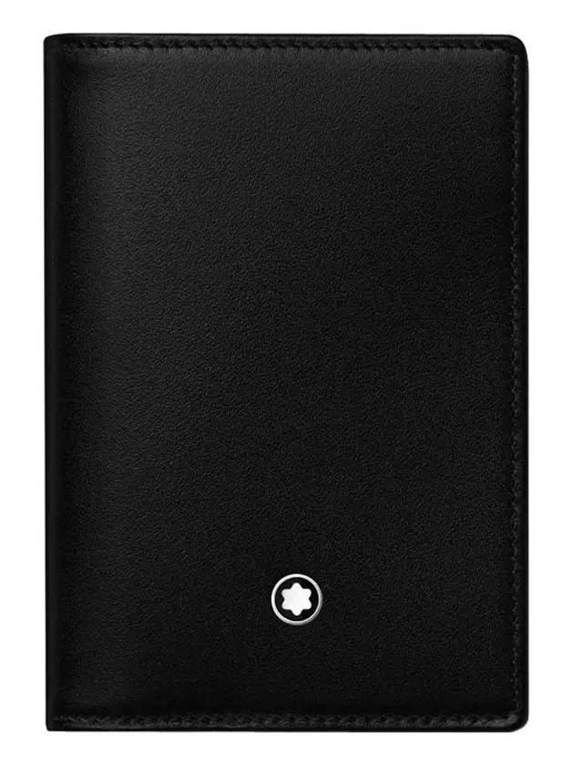 Meisterstuck 4cc Card Wallet Black - MONTBLANC - BALAAN 1