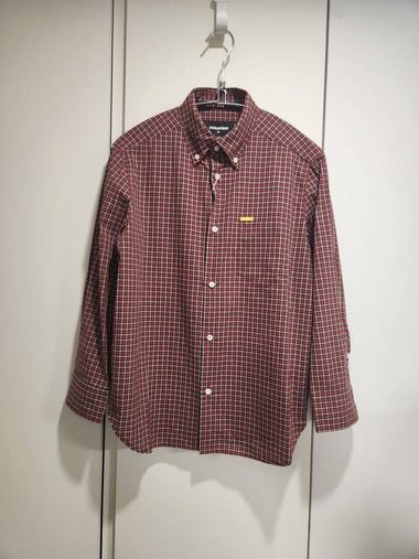 SS Check 34 Shirt - DSQUARED2 - BALAAN 1