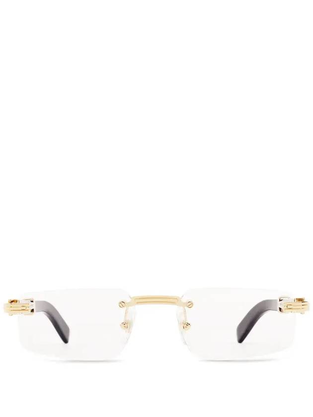 rimless glasses CT0485O 001 - CARTIER - BALAAN 1