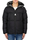 Men s Moncla Montcla short down padding black - MONCLER - BALAAN 3