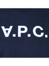 VPC Logo Sweatshirt Navy - A.P.C. - BALAAN 7