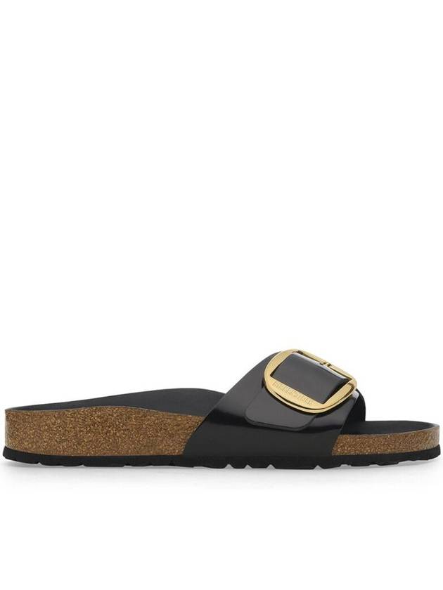 Madrid Big Buckle Slippers Black - BIRKENSTOCK - BALAAN 6