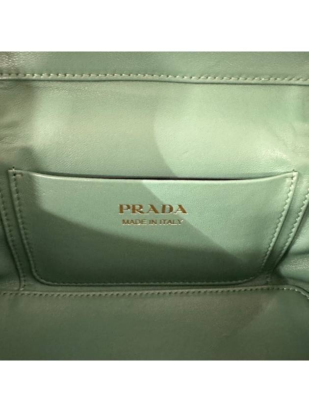 Triangular logo vanity cross bag 1BH202 2DKV F0GL8 - PRADA - BALAAN 7