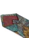 100 silk gray leaf pattern tie - A. TESTONI - BALAAN 6