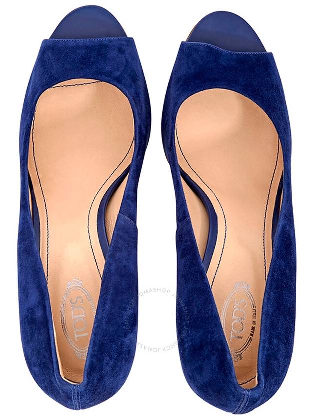 Tods Womens Wedge Bluette, Brand Size 41.5 ( US Size 11.5 ) - TOD'S - BALAAN 3