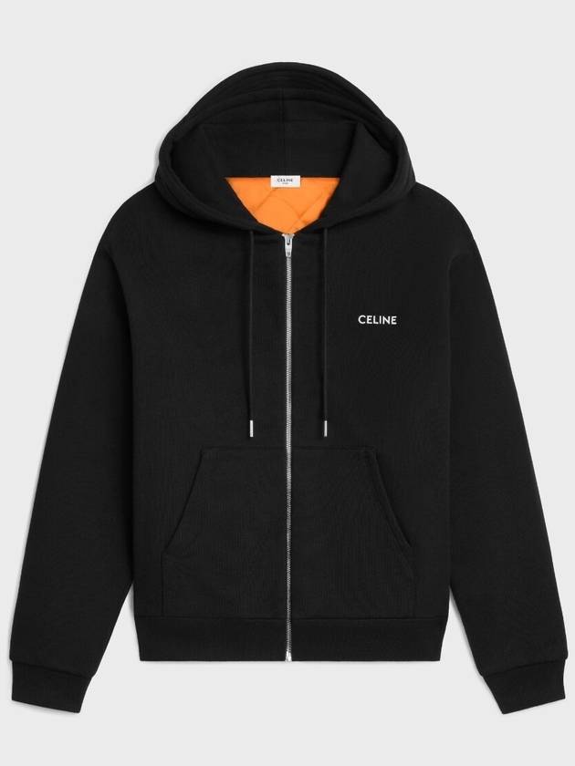 Zipper Hoodie Cotton Fleece - CELINE - BALAAN 1