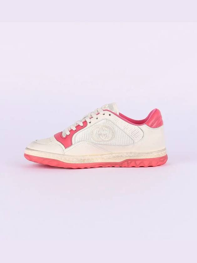 Mac80 Low-Top Sneakers Off White Pink - GUCCI - BALAAN 4