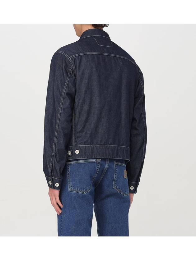 Pocket Denim Jacket Blue - CP COMPANY - BALAAN 4