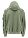 Light Soft Shell R E Dye Technology In Recycled Polyester Hooded Jacket Green - STONE ISLAND - BALAAN 3