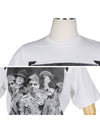 Bad News Scout Printing Short Sleeve T-Shirt White - DSQUARED2 - BALAAN 5