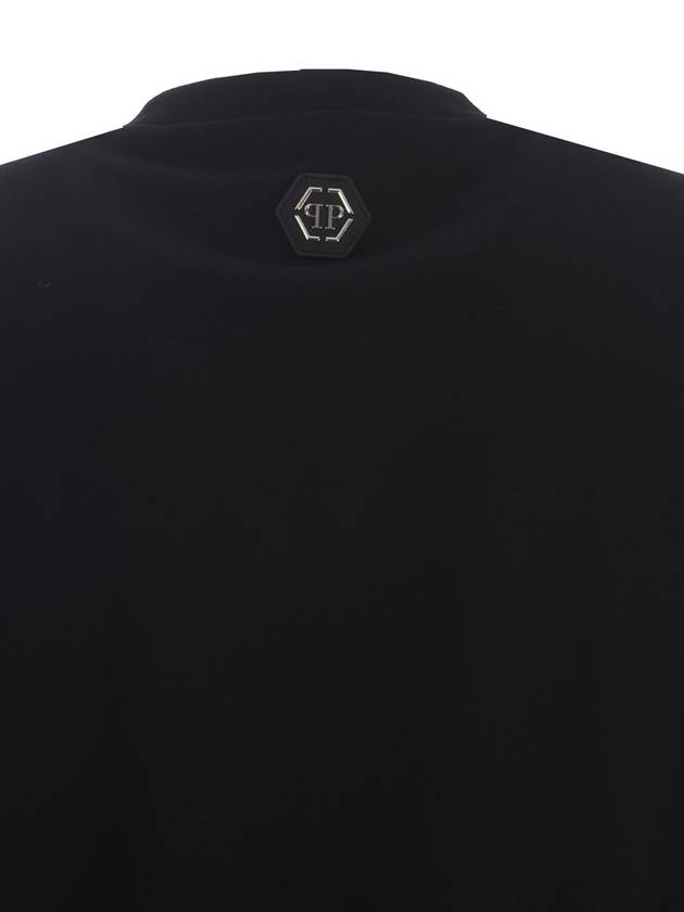 24SS Philipp Plein Long Sleeve T-Shirt MTK7249PJY002N 02 BLACK - PHILIPP PLEIN - BALAAN 5