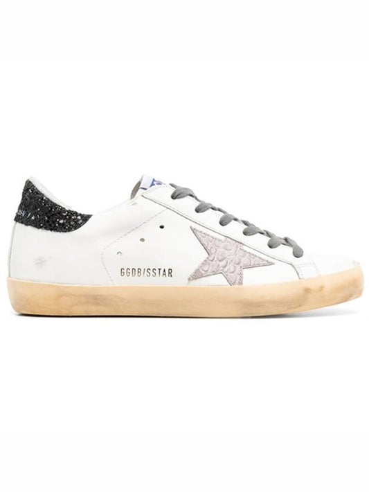 Superstar Glitter Low Top Sneakers White - GOLDEN GOOSE - BALAAN 2