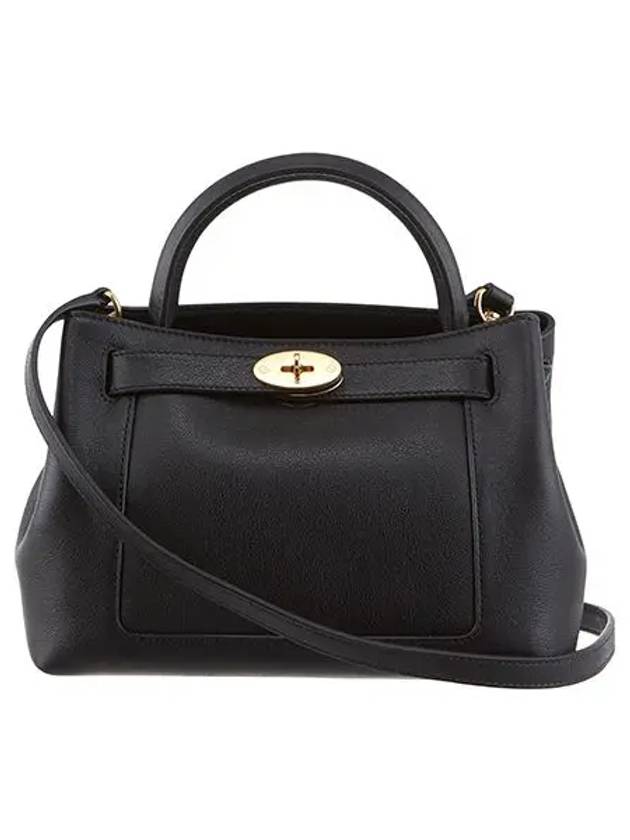 Silky Calf Small Tote Bag Black - MULBERRY - BALAAN 5