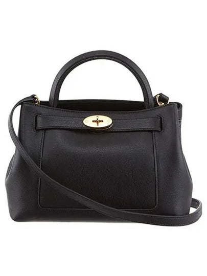 Silky Calf Small Tote Bag Black - MULBERRY - BALAAN 2