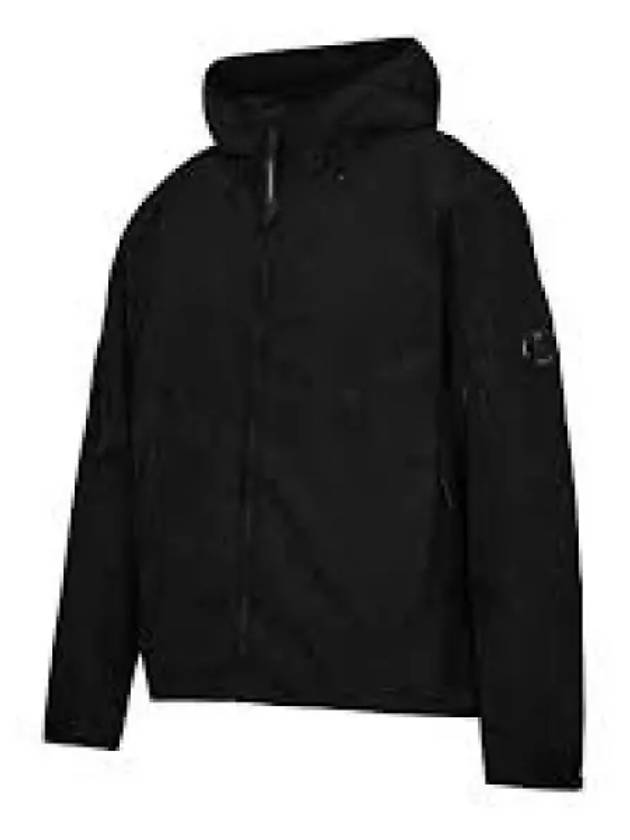 Chrome R Nylon Hooded Jacket Black - CP COMPANY - BALAAN 2