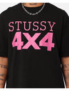 AU Australia 4X4 TShirt ST0M0353 Pigment Black MENS - STUSSY - BALAAN 3