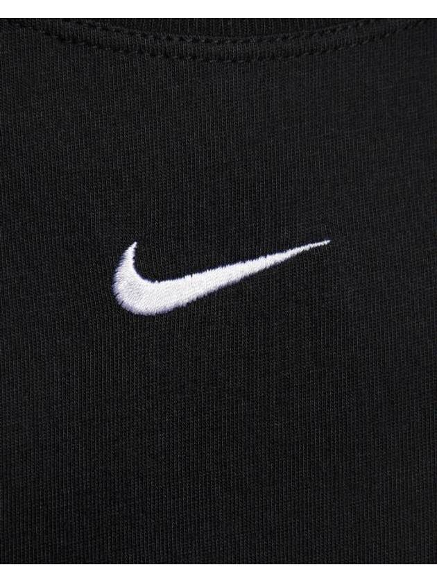 Sportswear Small Swoosh Short Sleeve T-Shirt Black - NIKE - BALAAN 4