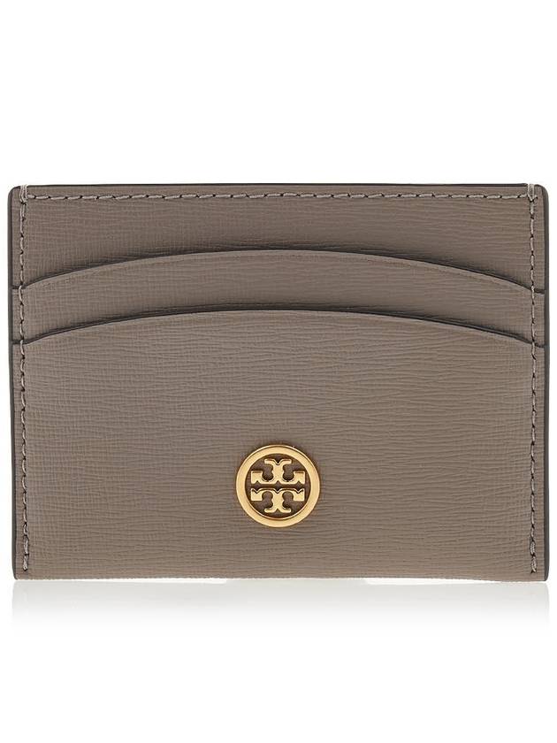 Robinson Card Wallet Grey - TORY BURCH - BALAAN 2