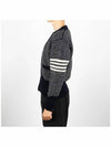 MKC510A Y1506 415 diagonal armband cardigan - THOM BROWNE - BALAAN 3