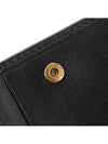 GG Marmont Matelasse Leather Half Wallet Black - GUCCI - BALAAN 7