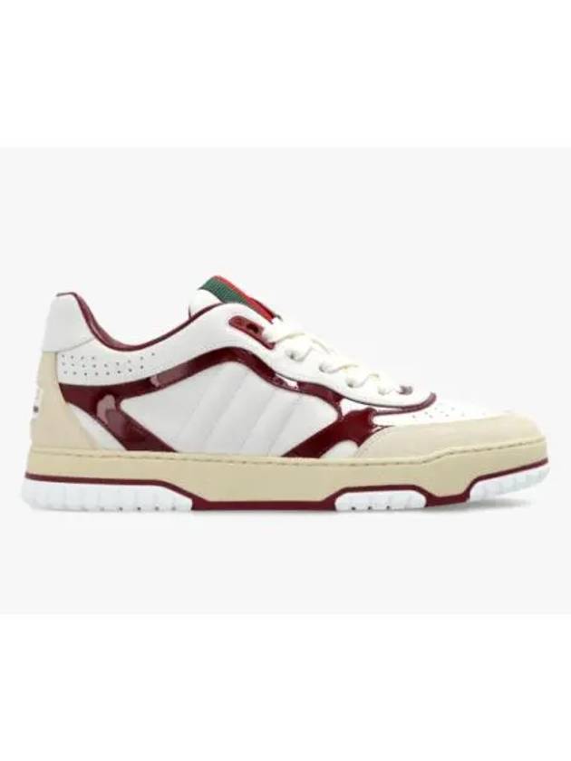 Women's Reweb Low Top Sneakers White - GUCCI - BALAAN 2