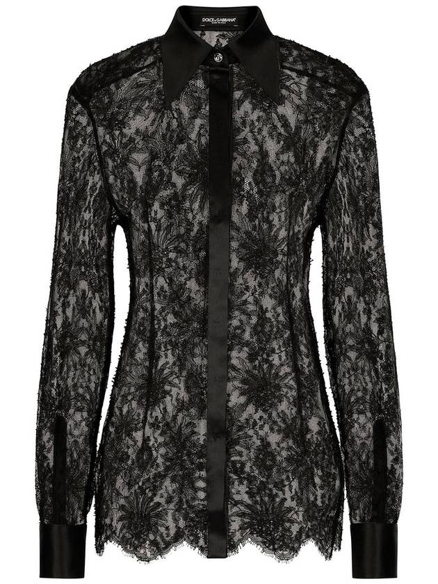 23 fw Lace Shirt F5R42TMLMAEN0000 B0710937068 - DOLCE&GABBANA - BALAAN 2