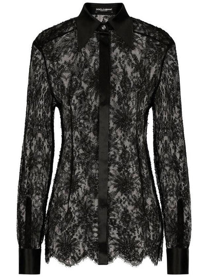 23 fw Lace Shirt F5R42TMLMAEN0000 B0710937068 - DOLCE&GABBANA - BALAAN 2