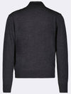 Heart Logo Wool Turtleneck Grey - AMI - BALAAN 3