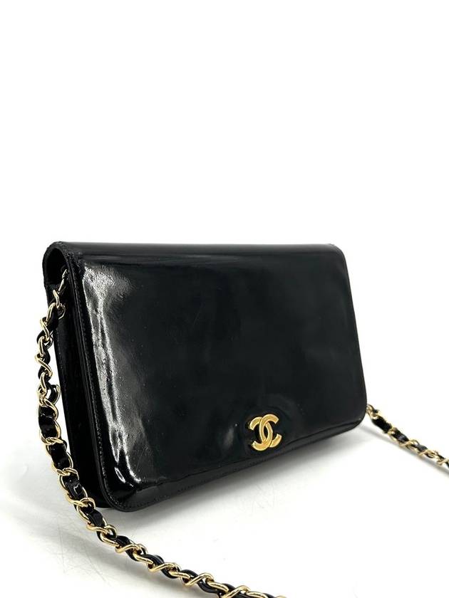 Patent woc mini bag shoulder - CHANEL - BALAAN 4