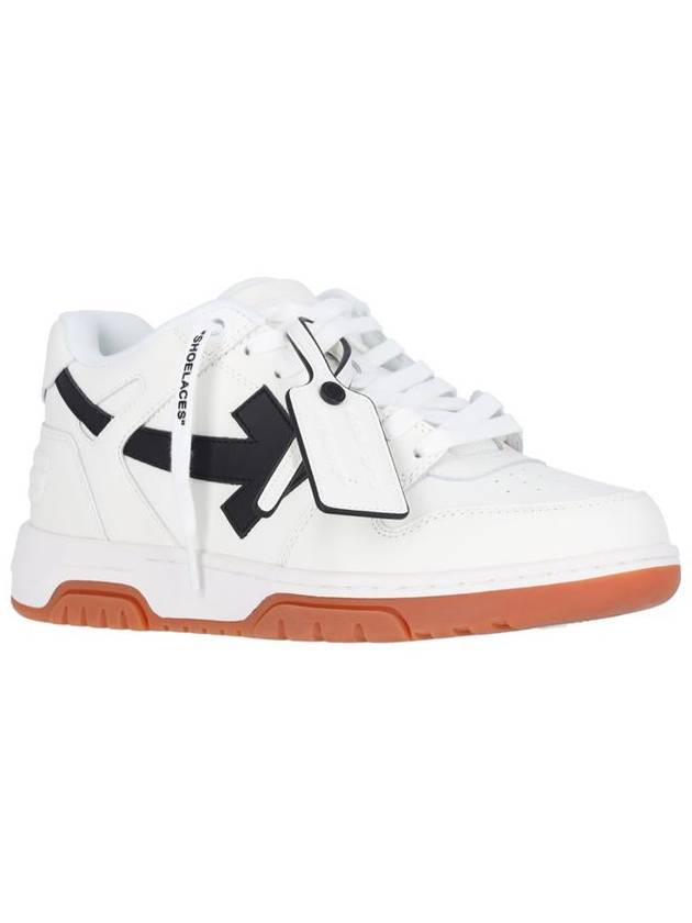 24 ss leather sneakers WITH ICONCI zip tie OMIA189C99LEA0110110 B0650994085 - OFF WHITE - BALAAN 3