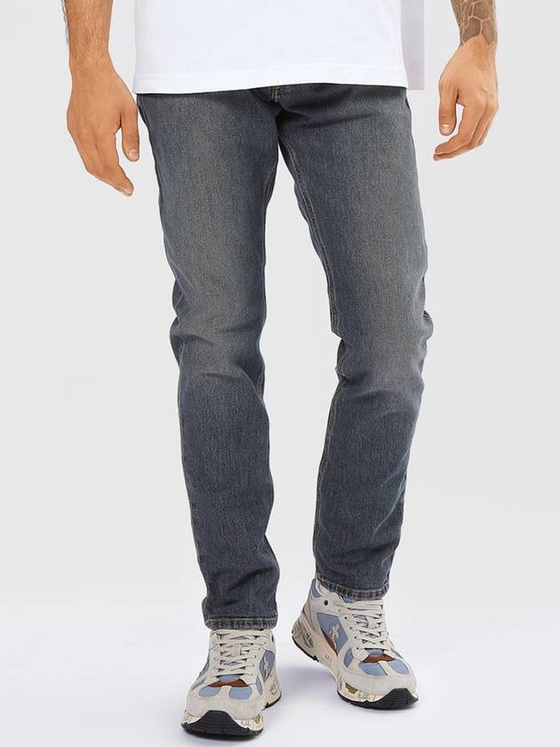 D Strukt Slim Fit Jeans Blue - DIESEL - BALAAN 3